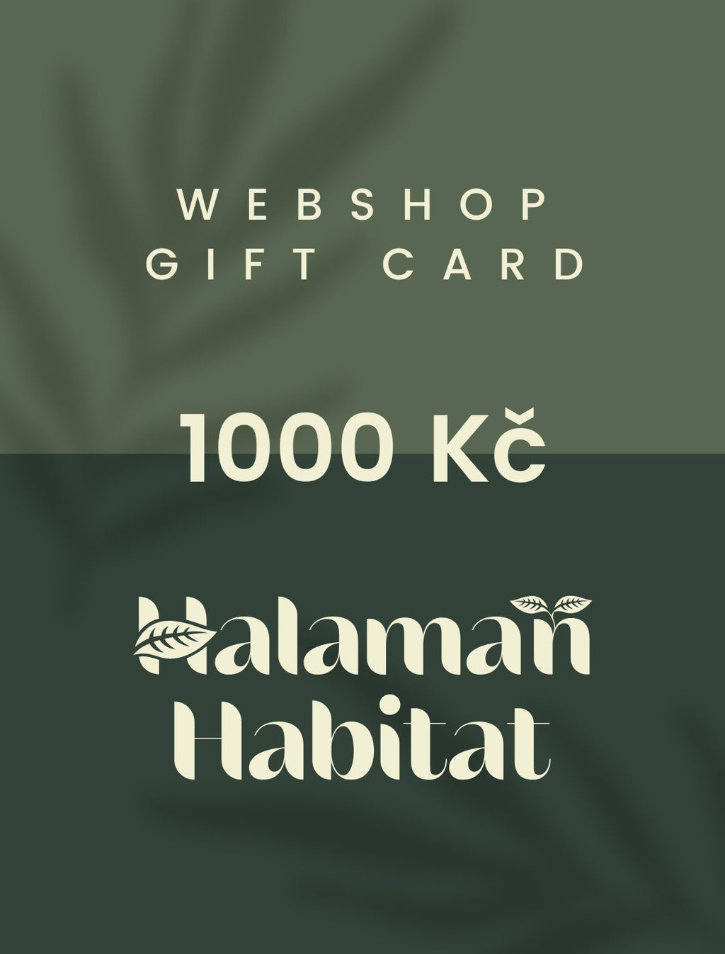 Halaman Habitat Gift Card - Halaman Habitat -