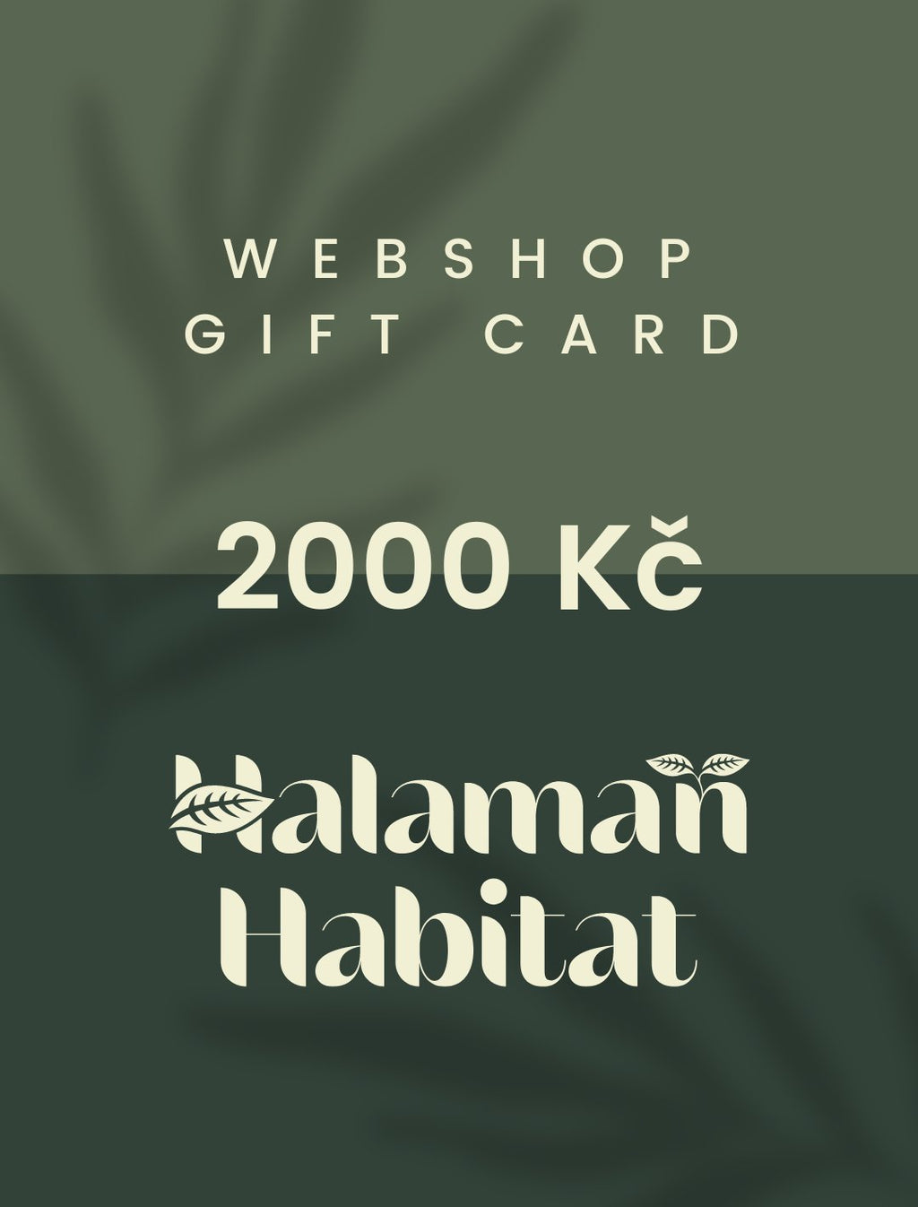 Halaman Habitat Gift Card - Halaman Habitat -